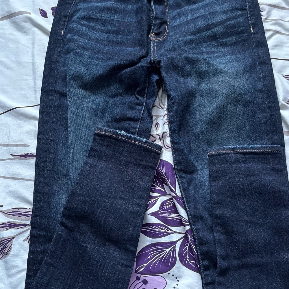American Eagle Outfitters High Rise Dark Indigo Jeans